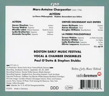 CD/Dobozkészlet Marc Antoine Charpentier: Actéon