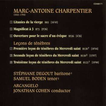 CD Stéphane Degout: Leçon De Ténèbres