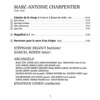 CD Stéphane Degout: Leçon De Ténèbres