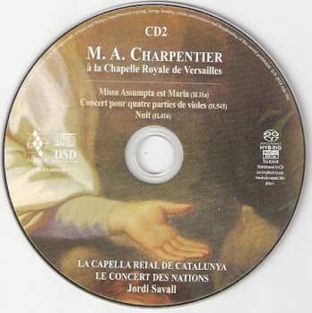 DVD/2SACD Gérard Lesne: M.A. Charpentier À La Chapelle Royalle De Versailles - Canticum Ad Beatam Virginem Mariam - Missa Assumpta Est Maria - Concert Pour Les Violes