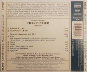 CD Marc Antoine Charpentier: Messe De Minuit Pour Noel / Te Deum