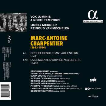 CD Marc Antoine Charpentier: Orphée Aux Enfers