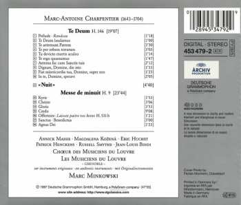 CD Marc Minkowski: Te Deum • Messe De Minuit