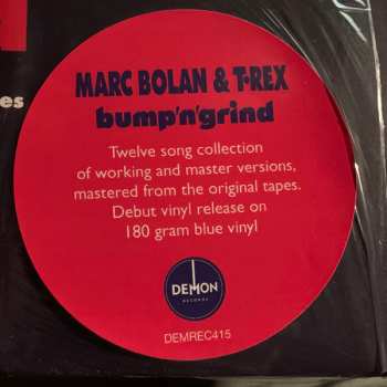 LP Marc Bolan: Bump 'n' Grind CLR