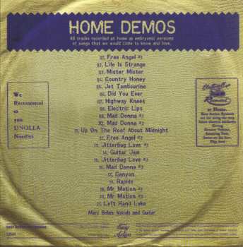 5CD/Dobozkészlet Marc Bolan: Home Demos