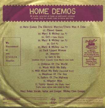5CD/Dobozkészlet Marc Bolan: Home Demos