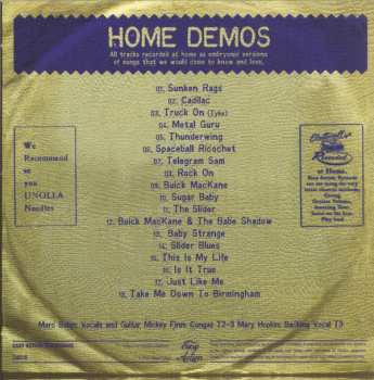 5CD/Dobozkészlet Marc Bolan: Home Demos