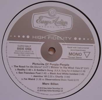 LP Marc Bolan: Pictures Of Purple People LTD