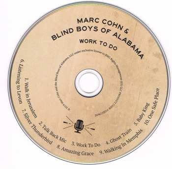 CD Marc Cohn: Work To Do