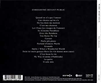 CD Marc Hervieux: Nos Chansons