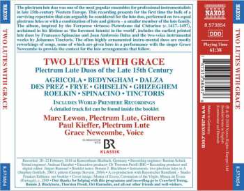 CD Marc Lewon: Two Lutes With Grace