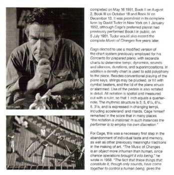 CD John Cage: Par Hasard: Chance Composition 1913-1951
