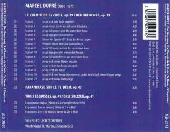 CD Marcel Dupré: Der Kreuzweg = Le Chemin De La Croix Op. 29, Te Deum, 3 Esquisses