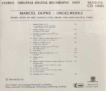 CD Marcel Dupré: Orgelwerke