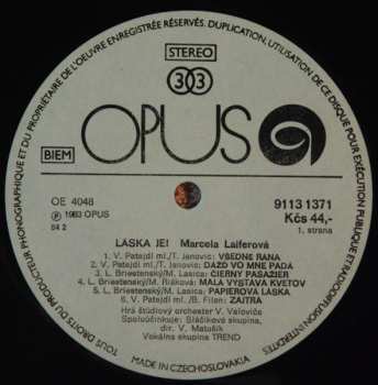 LP Marcela Laiferová: Láska Je