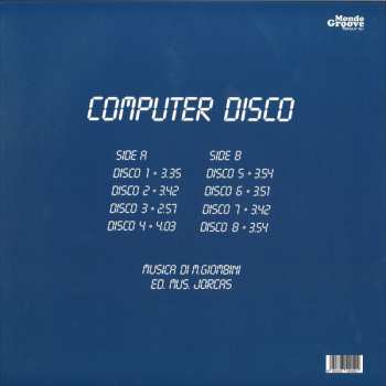 LP Marcello Giombini: Computer Disco LTD