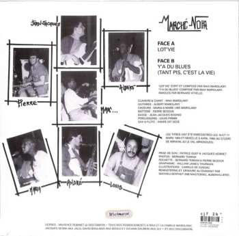 LP Marche Noir: Lot'Vie / Y'a Du Blues (Tant Pis, C'est La Vie)