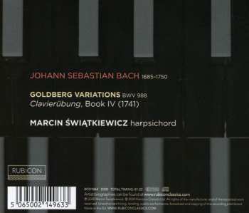 CD Johann Sebastian Bach: Goldberg Variations