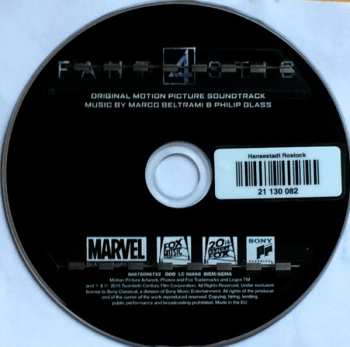 CD Philip Glass: Fantastic 4 (Original Motion Picture Soundtrack)