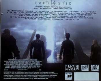 CD Philip Glass: Fantastic 4 (Original Motion Picture Soundtrack)
