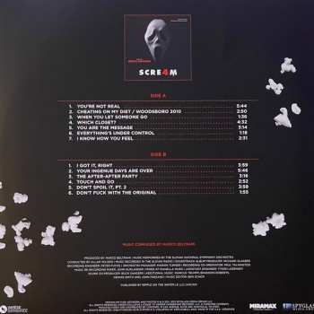 4LP/Dobozkészlet Marco Beltrami: Scream (Original Motion Picture Soundtracks) LTD | CLR