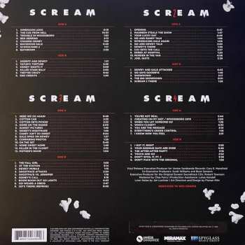 4LP/Dobozkészlet Marco Beltrami: Scream (Original Motion Picture Soundtracks) LTD | CLR
