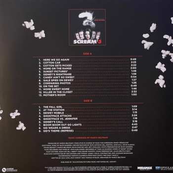 4LP/Dobozkészlet Marco Beltrami: Scream (Original Motion Picture Soundtracks) LTD | CLR