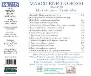 CD Marco Enrico Bossi: Musica Da Camera