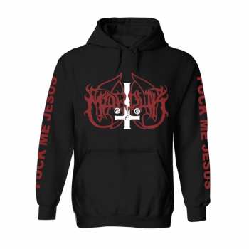 Merch Marduk: Kapucnis felső Fuck Me Jesus (black)
