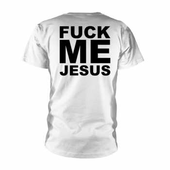 Merch Marduk: Tričko Fuck Me Jesus (white) S