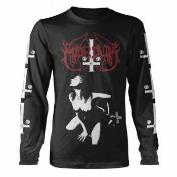 Merch Marduk: Hosszú ujjú póló Fuck Me Jesus (black)