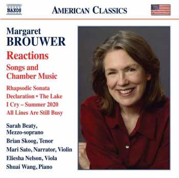 Album Margaret Brouwer: Kammermusik & Lieder - "reactions"