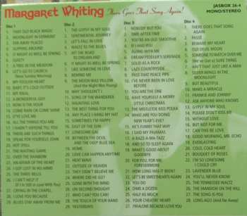 4CD/Dobozkészlet Margaret Whiting: There Goes That Song Again! - The Songbook And The Legacy