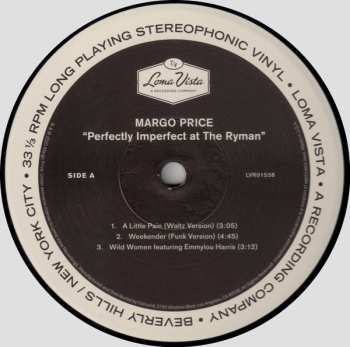 2LP Margo Price: Perfectly Imperfect At The Ryman LTD