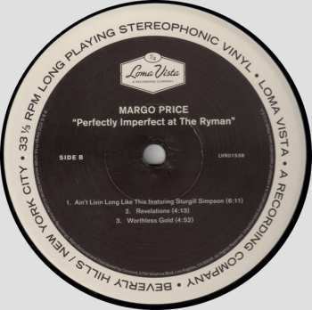 2LP Margo Price: Perfectly Imperfect At The Ryman LTD