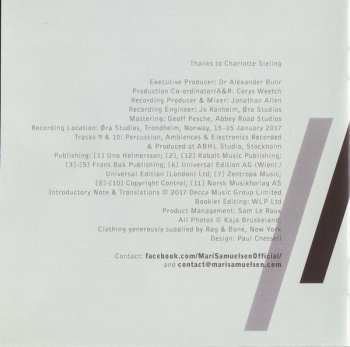 CD Mari Samuelsen: Nordic Noir