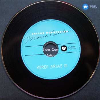CD Maria Callas: Arias From Aida, Attila, Un Ballo In Maschera, I Lombardi, I Vespri Siciliani, Il Corsaro, Il Trovatore