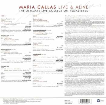 LP Maria Callas: Maria Callas Live & Alive