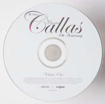 3CD Maria Callas: The Divine Maria Callas 30th Anniversary