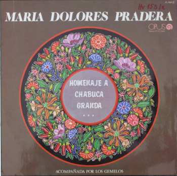 LP Maria Dolores Pradera: Homenaje A Chabuca Granda