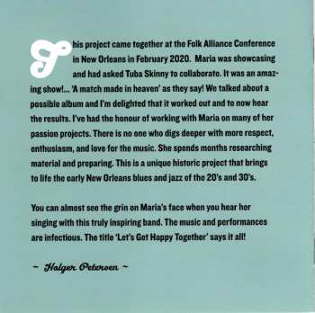 CD Maria Muldaur: Let's Get Happy Together