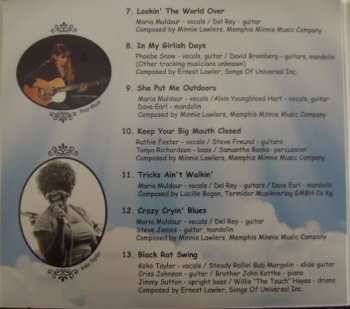 CD Maria Muldaur: .... First Came Memphis Minnie