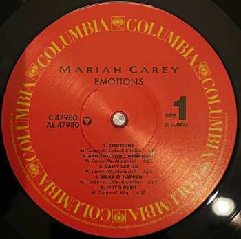 LP Mariah Carey: Emotions