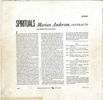 LP Marian Anderson: Spirituals