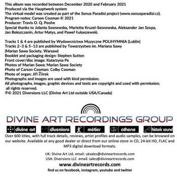 CD Carson Cooman: Music for Organ