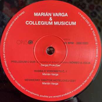 LP Collegium Musicum: Marián Varga & Collegium Musicum