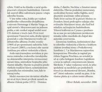 CD Marián Varga: Marián Varga & Moyzesovo Kvarteto