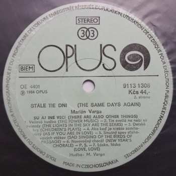 LP Marián Varga: Stále Tie Dni • The Same Days Again