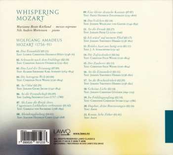 CD Wolfgang Amadeus Mozart: Whispering Mozart