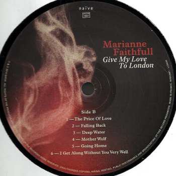 LP/CD Marianne Faithfull: Give My Love To London